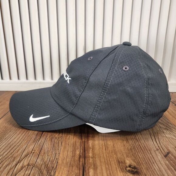 Buick Nike Heritage86 Dri-Fit Strapback Running Hat Cap Black Cars Luxury Swoosh - Picture 6 of 11